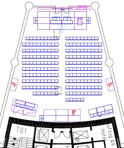 Sample Layout for the Media Reception